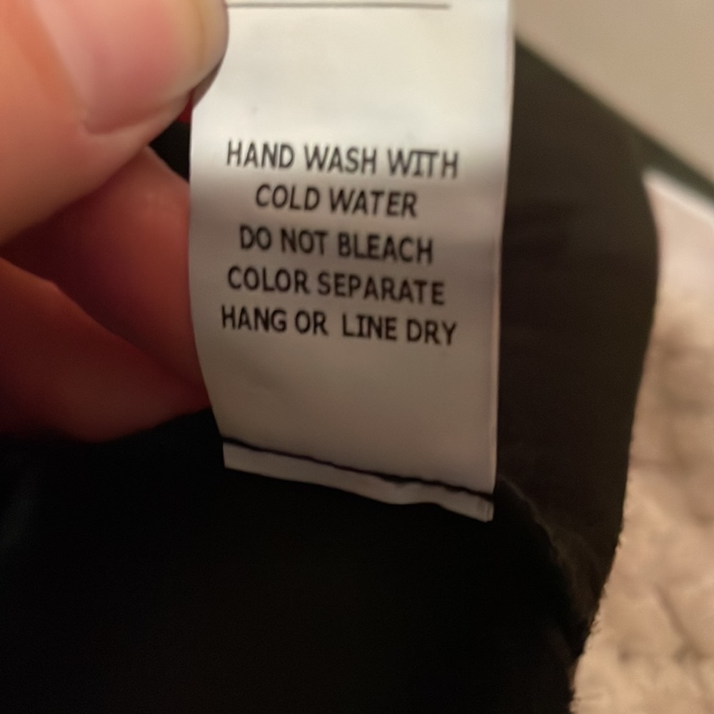 NWT Vintage Havana fringe black suede like vest - Picture 8 of 8